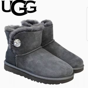 UGG Bailey Swarovski button bling boot